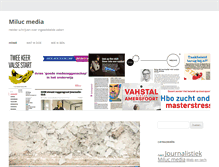 Tablet Screenshot of milucmedia.nl